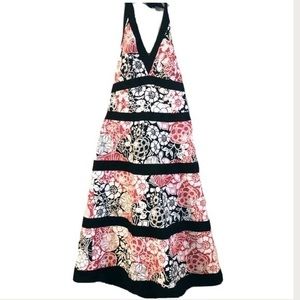 Suzi Chin Maggy Boutique A-Line Halter Dress